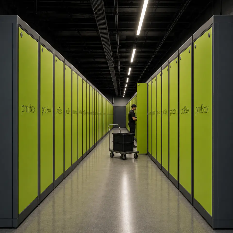 proBox storage corridor